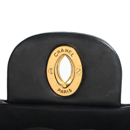 Chanel Lambskin XL Jumbo Flap Black 9 of 10
