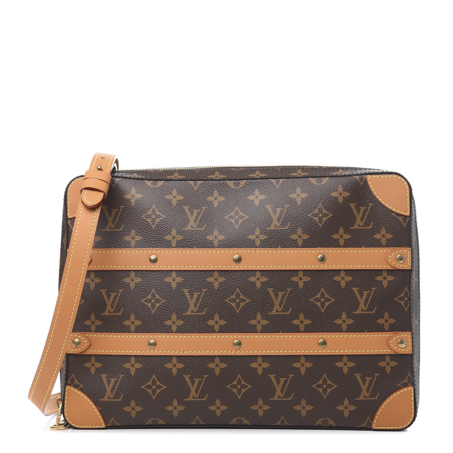 Louis Vuitton Monogram Soft Trunk Messenger MM 1 of 10