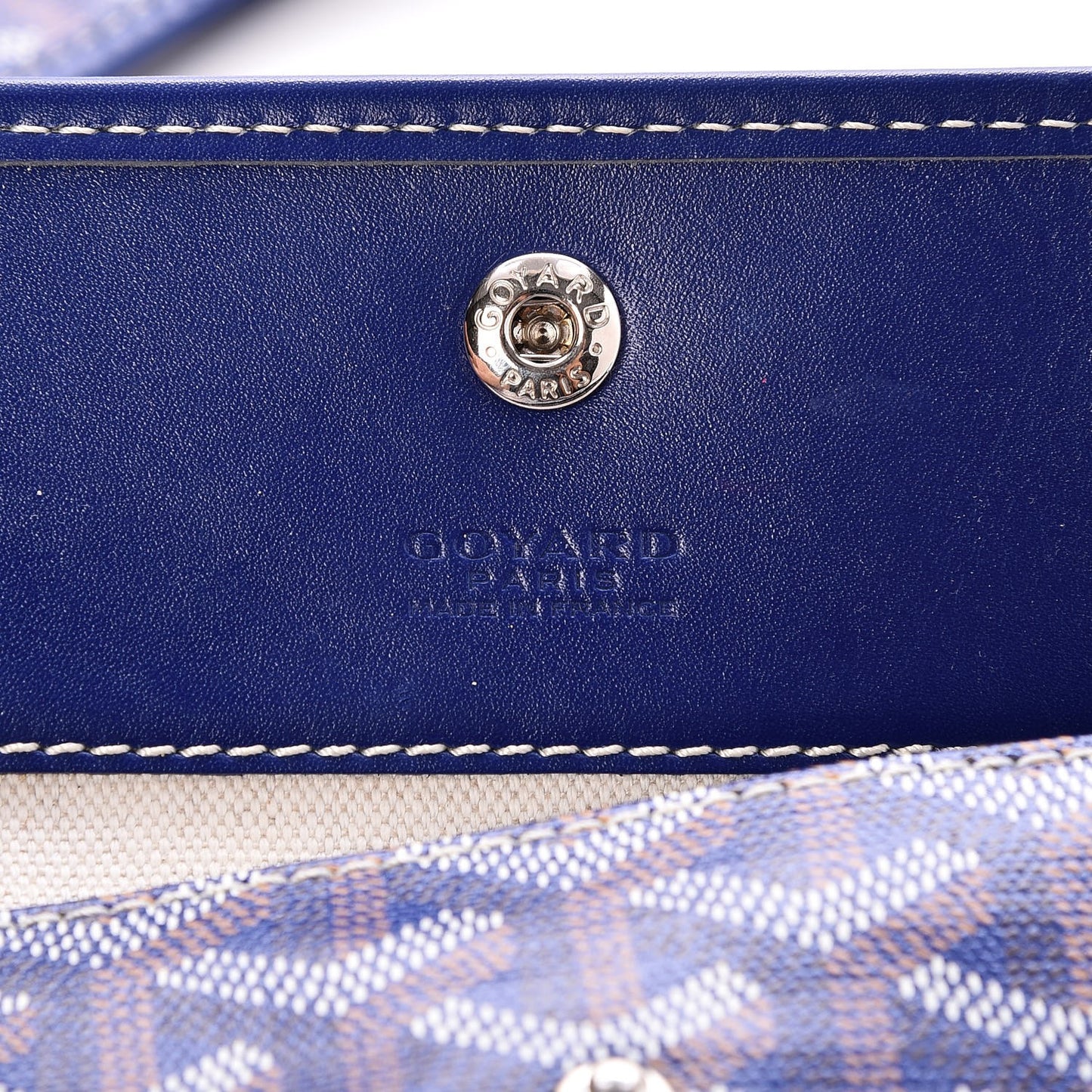 Goyardine Saint Louis PM Navy