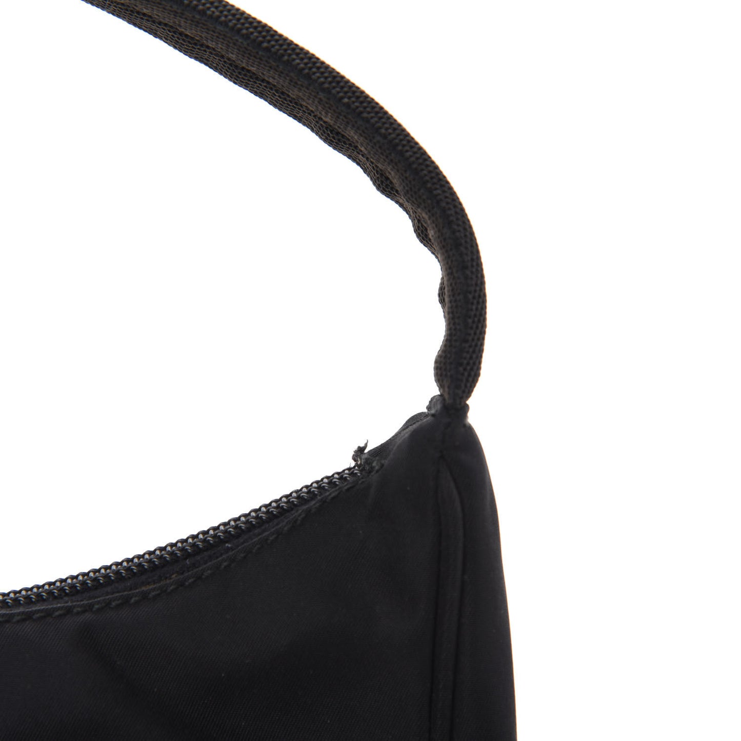 Tessuto Nylon Sport Mini Shoulder Bag Black