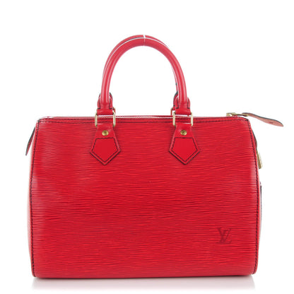 Louis Vuitton Epi Speedy 30 Rouge 1 of 7