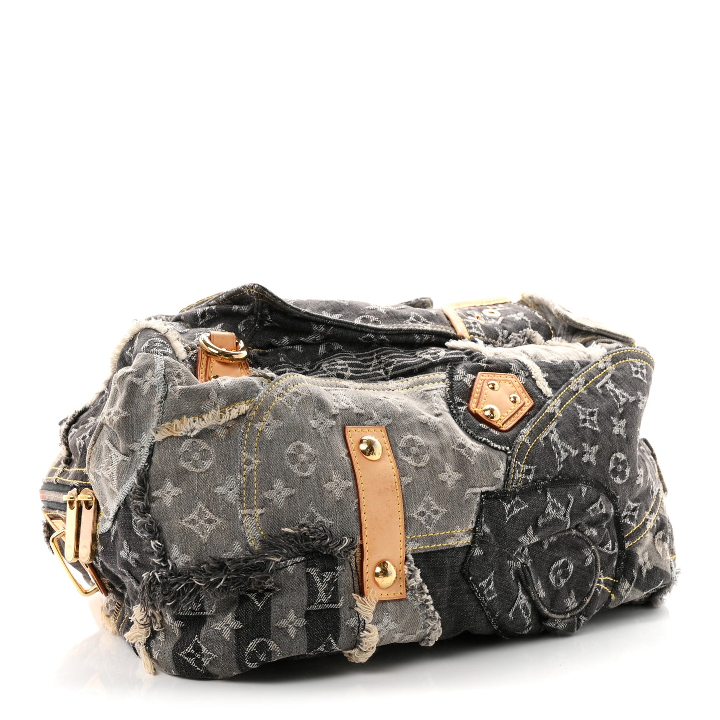 Denim Patchwork Bowly Black