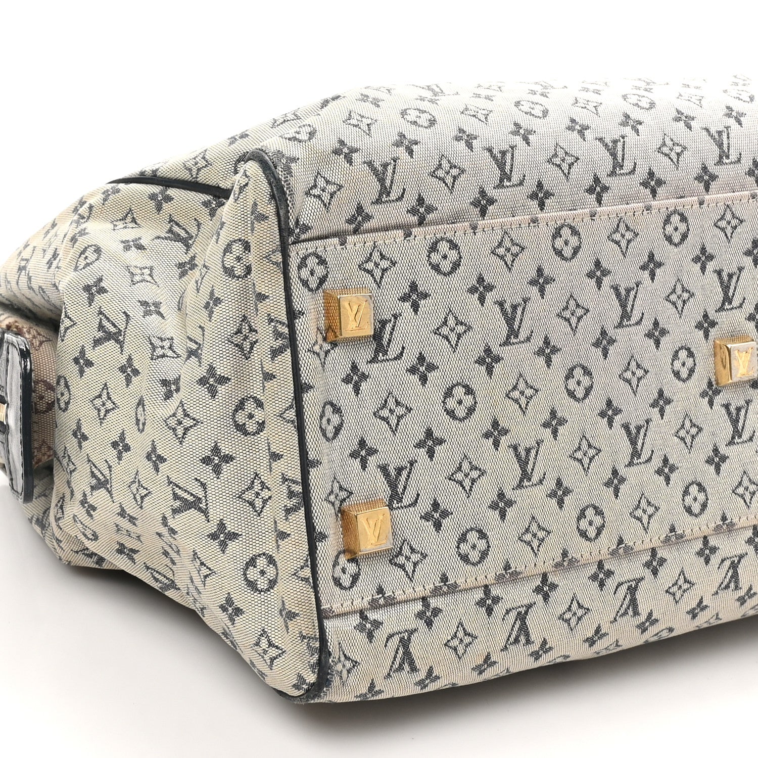 Louis Vuitton Mini Monogram Josephine GM Blue 8 of 11