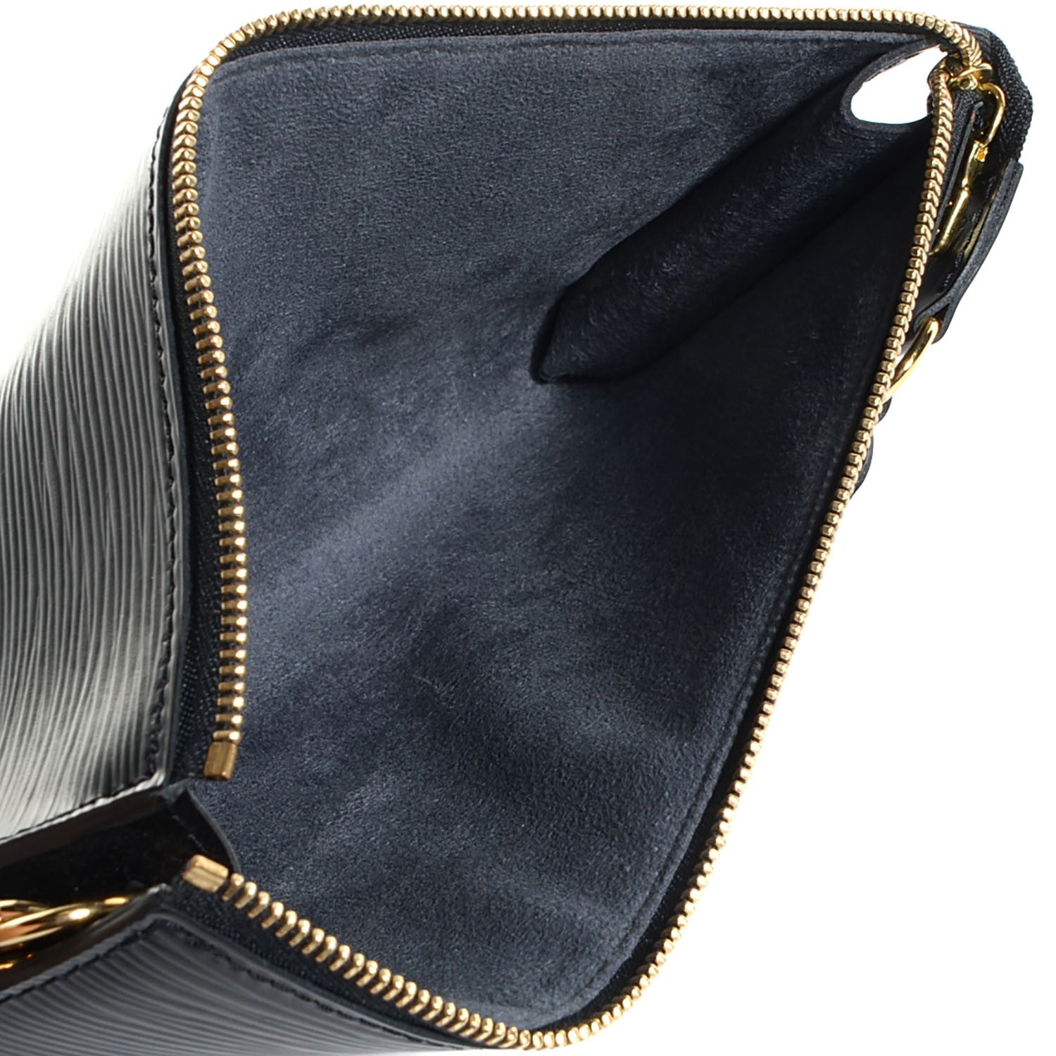 Louis Vuitton Epi Pochette Accessories 24 Black 5 of 7