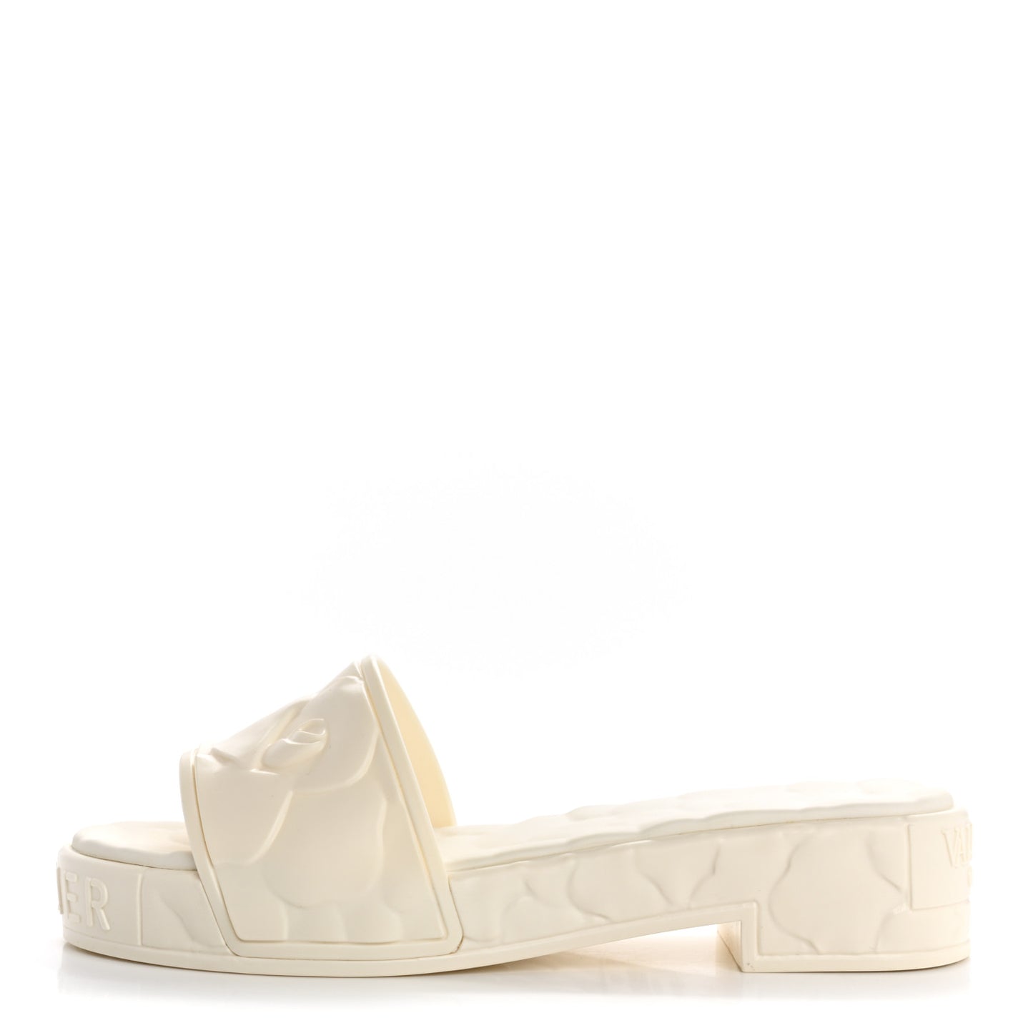 Rubber Atelier 03 Rose Edition 25/40mm Platform Slide Sandals 37 Avorio