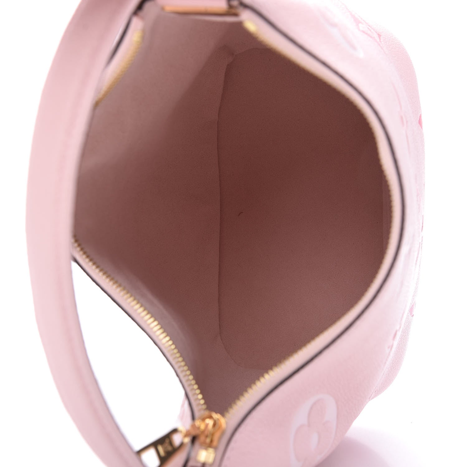 Louis Vuitton Empreinte Monogram Giant By The Pool Marshmallow Hobo PM Bouton De Rose 5 of 8