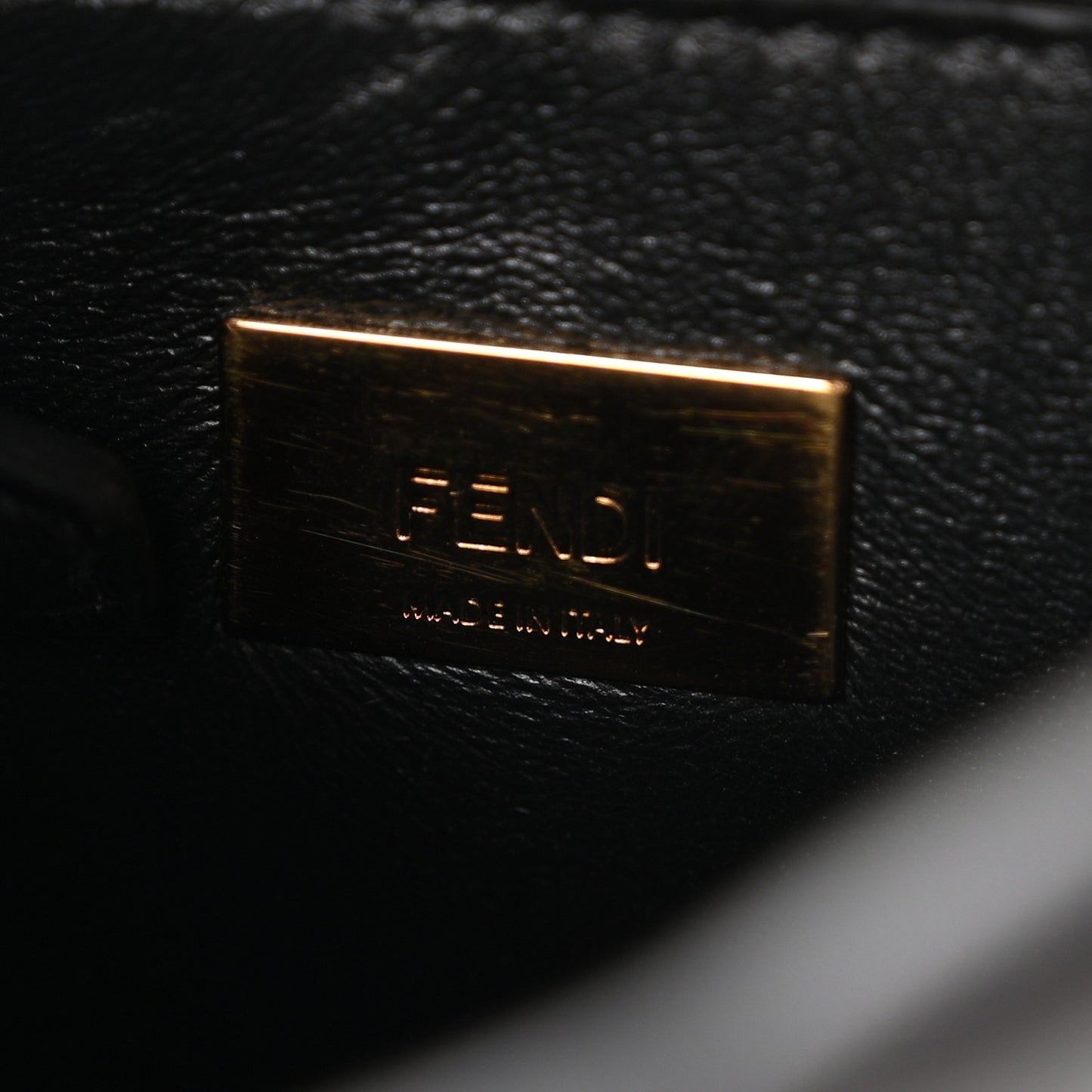 Nappa Mini Peekaboo Iconic Satchel Black