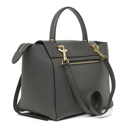 Celine Grained Calfskin Micro Belt Bag Grey 3 of 11