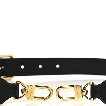 Louis Vuitton Calfskin Odeon PM Adjustable Shoulder Strap Black 3 of 3