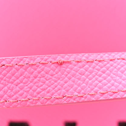 Balenciaga Signature Grained Calfskin Logo M Ville Top Handle Bag Rose Bubblegum Black 18 of 19