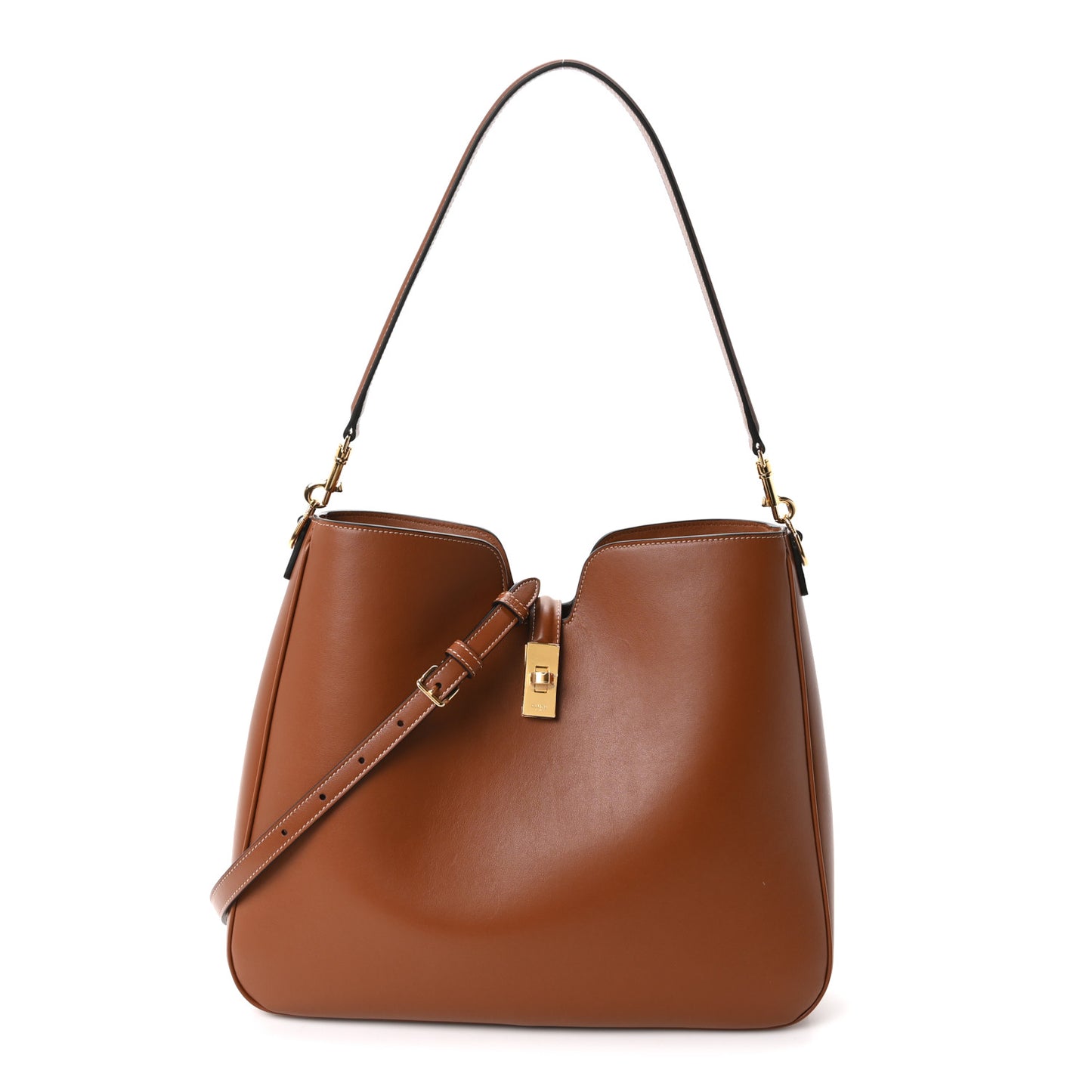 Smooth Calfskin Medium Camille 16 Soft Bag Tan