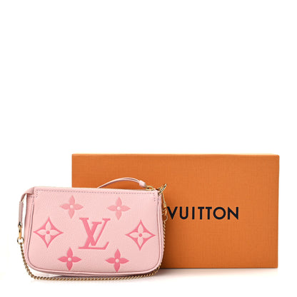 Louis Vuitton Empreinte Monogram Giant By The Pool Mini Pochette Accessories Bouton De Rose 9 of 9