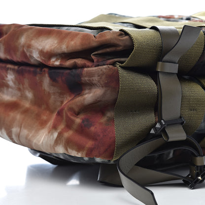 Valentino Garavani Nylon Tie Dye Backpack Deep Army Green 9 of 10