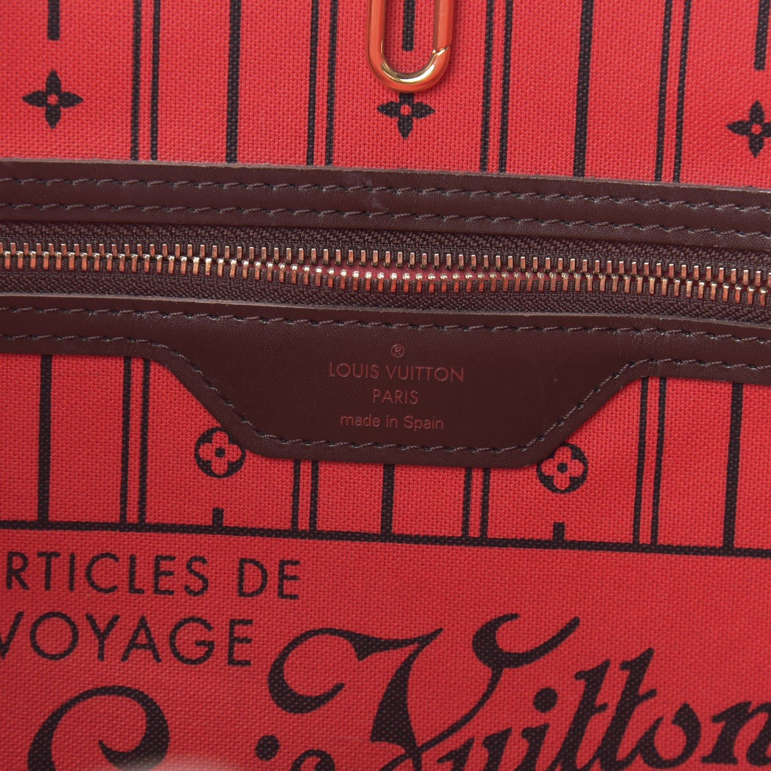 Louis Vuitton Damier Ebene Neverfull MM 5 of 14