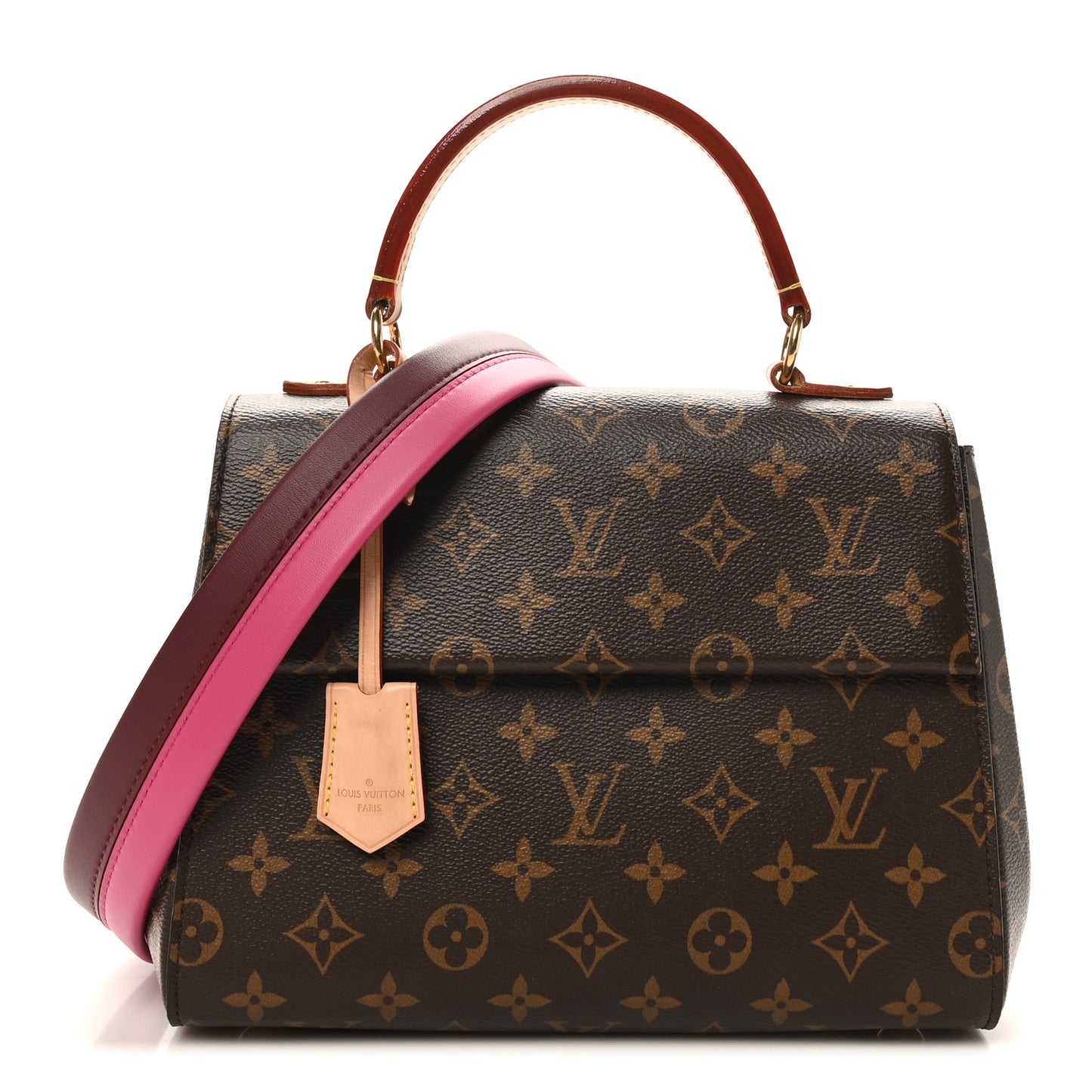 Monogram Cluny BB Bordeaux Fuchsia