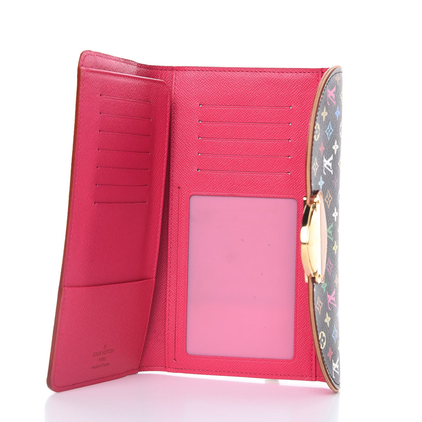 Monogram Multicolor Eugenie Wallet Black Grenade