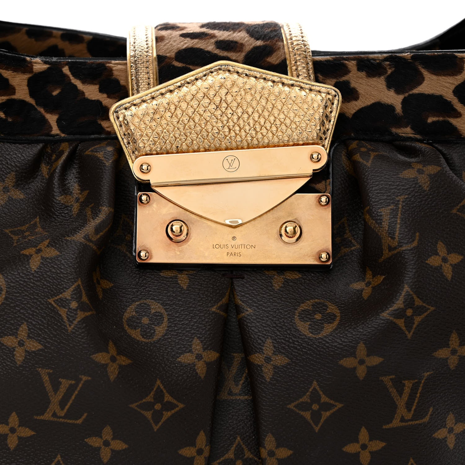 Louis Vuitton Monogram Leopard Polly 11 of 15