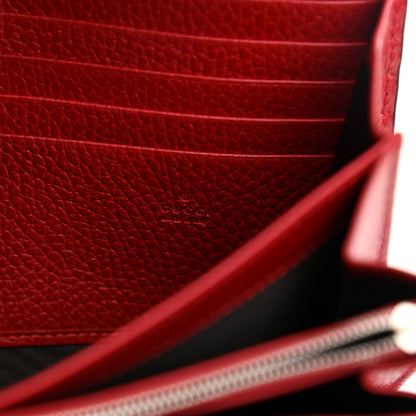 Gucci Calfskin Mini Dionysus Chain Wallet Hibiscus Red 9 of 10