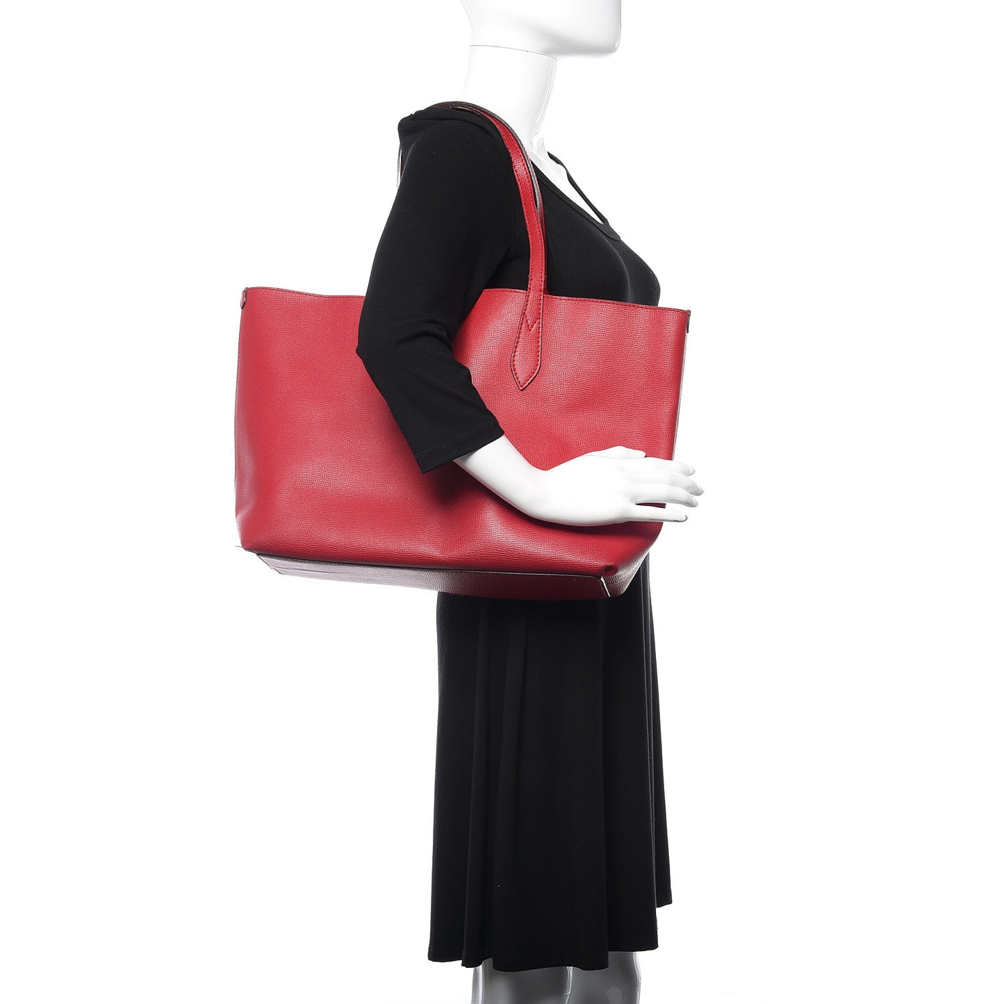 Haymarket Check Reversible Tote Red