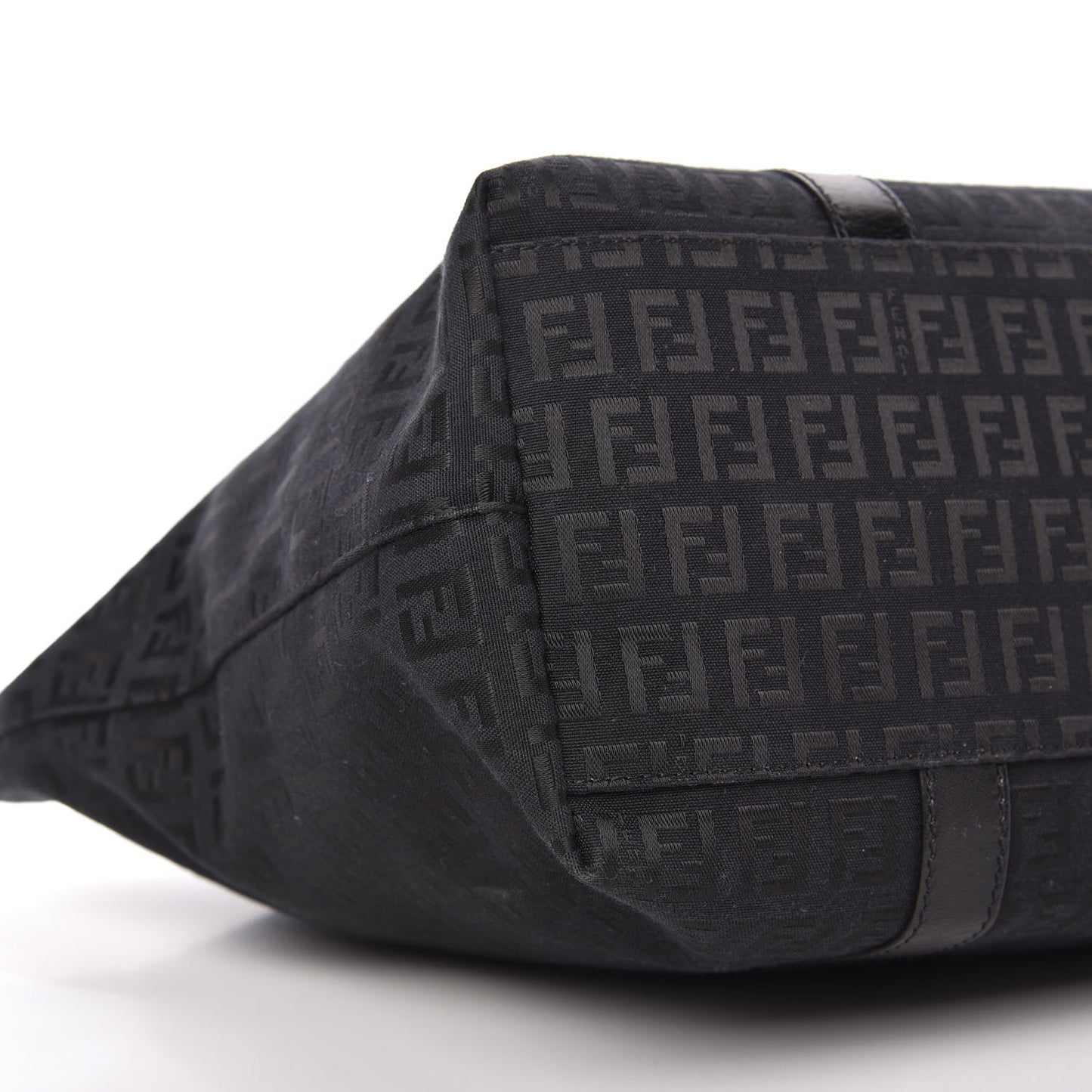 Zucchino Large Charm Shopping Tote Black