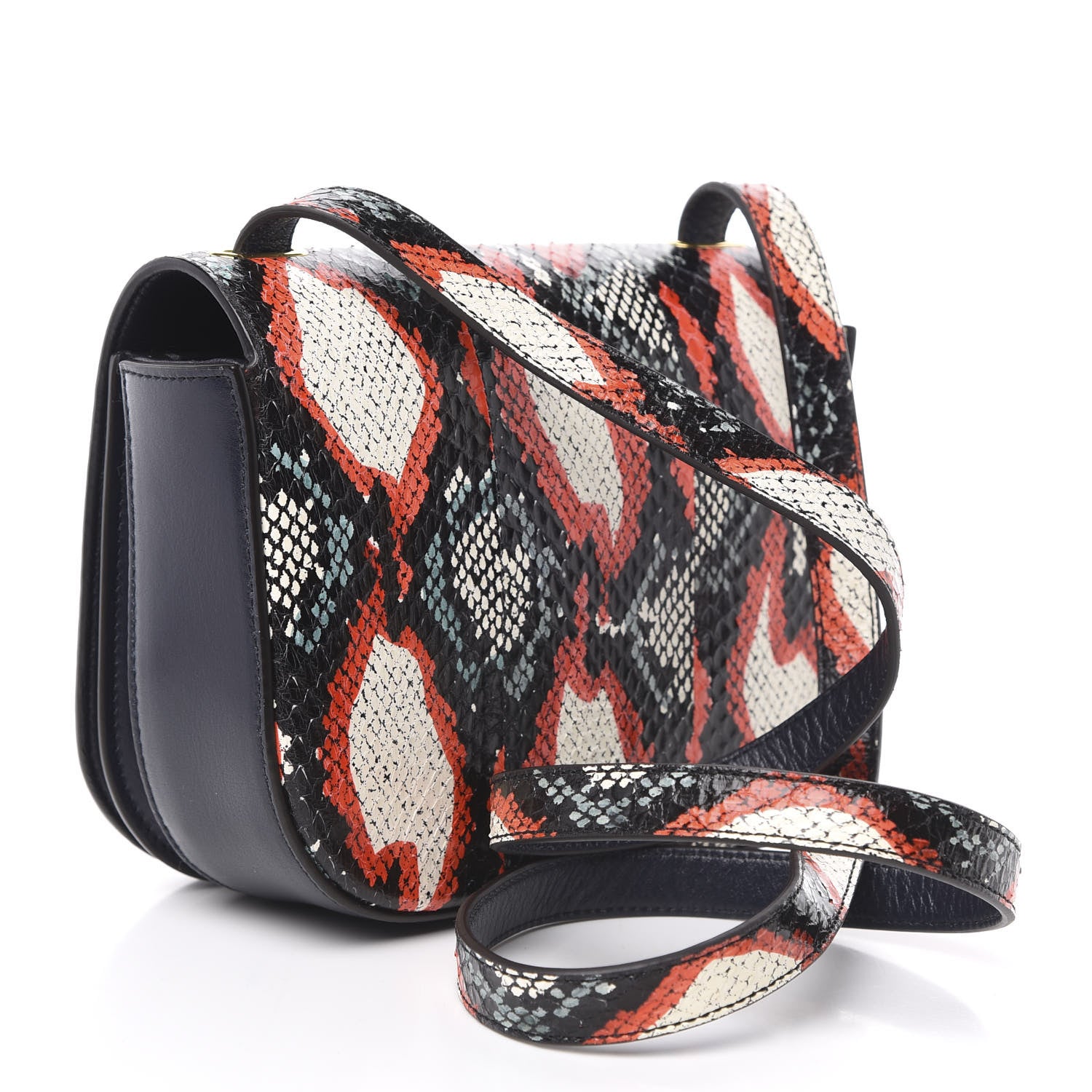 Mulberry Shiny Snakeskin Small Selwood Multicolor 3 of 8