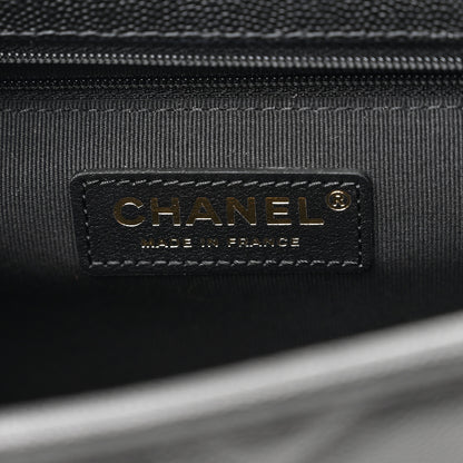 Chanel Caviar Quilted School Memory Backpack Black 6 of 10