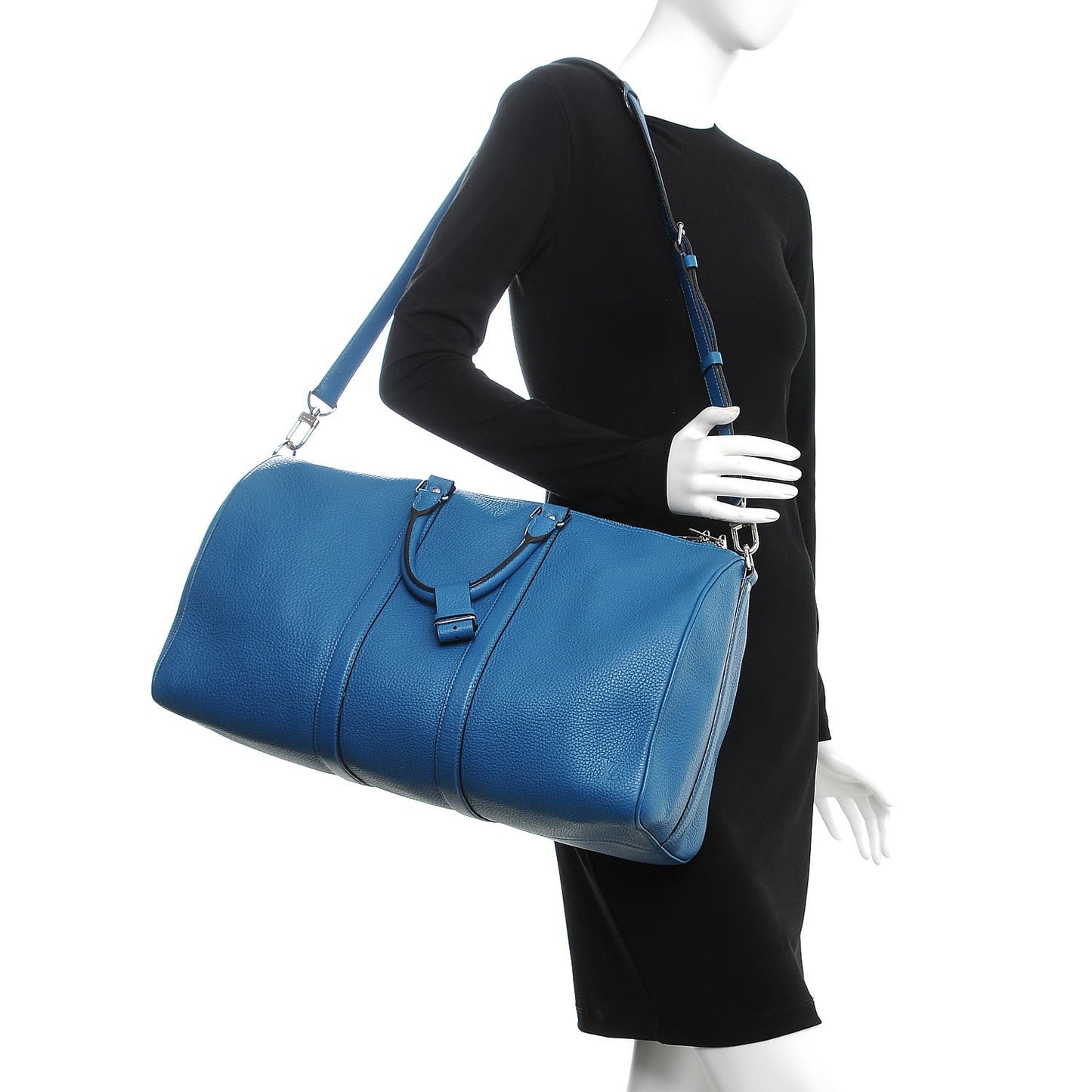 Taurillon Keepall Bandouliere 45 Bleu Canard