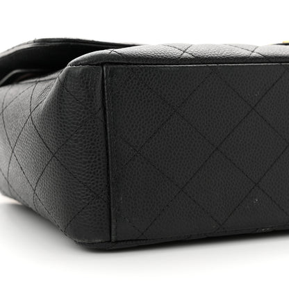 Chanel Caviar Quilted Maxi Double Flap Black 11 of 22