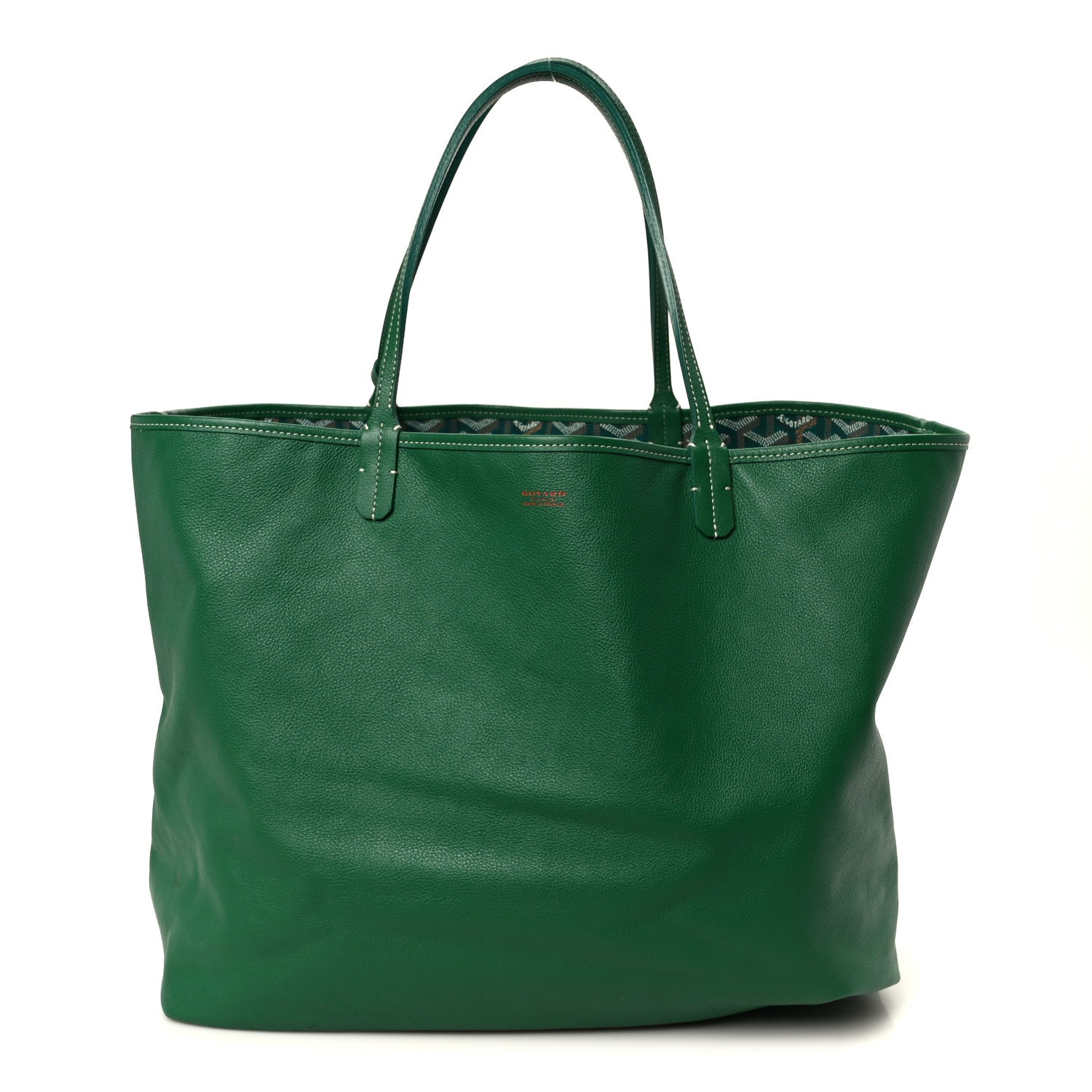 Goyard Goyardine Reversible Anjou GM Green 4 of 20
