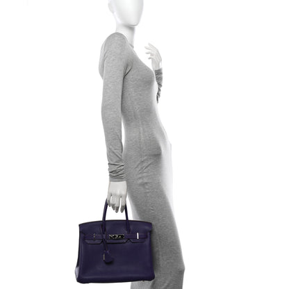 Hermes Togo Birkin 30 Iris 2 of 10
