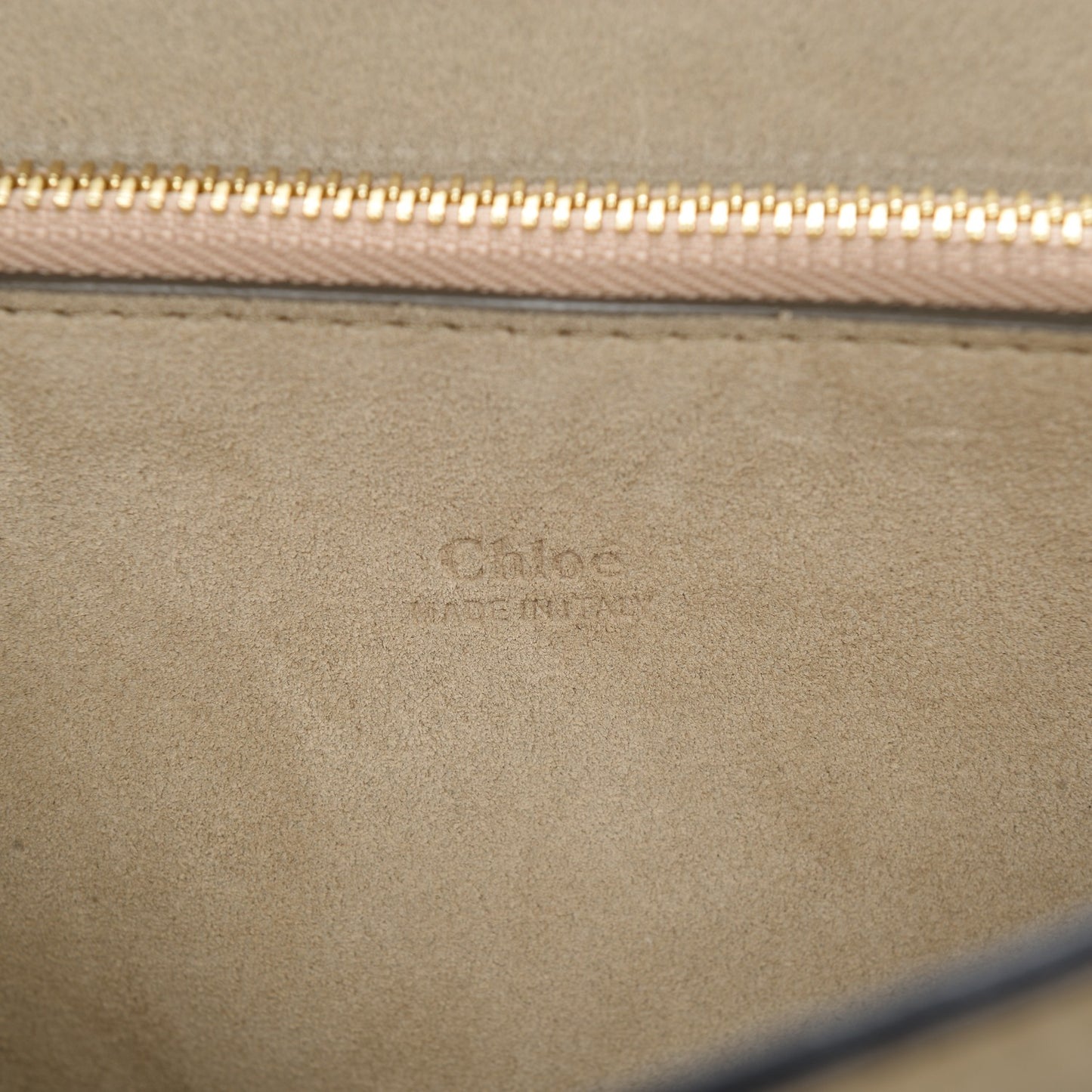 Calfskin Suede Medium Faye Shoulder Bag Motty Grey