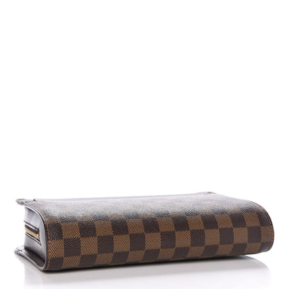 Louis Vuitton Damier Ebene Pochette Saint Louis Clutch 4 of 7
