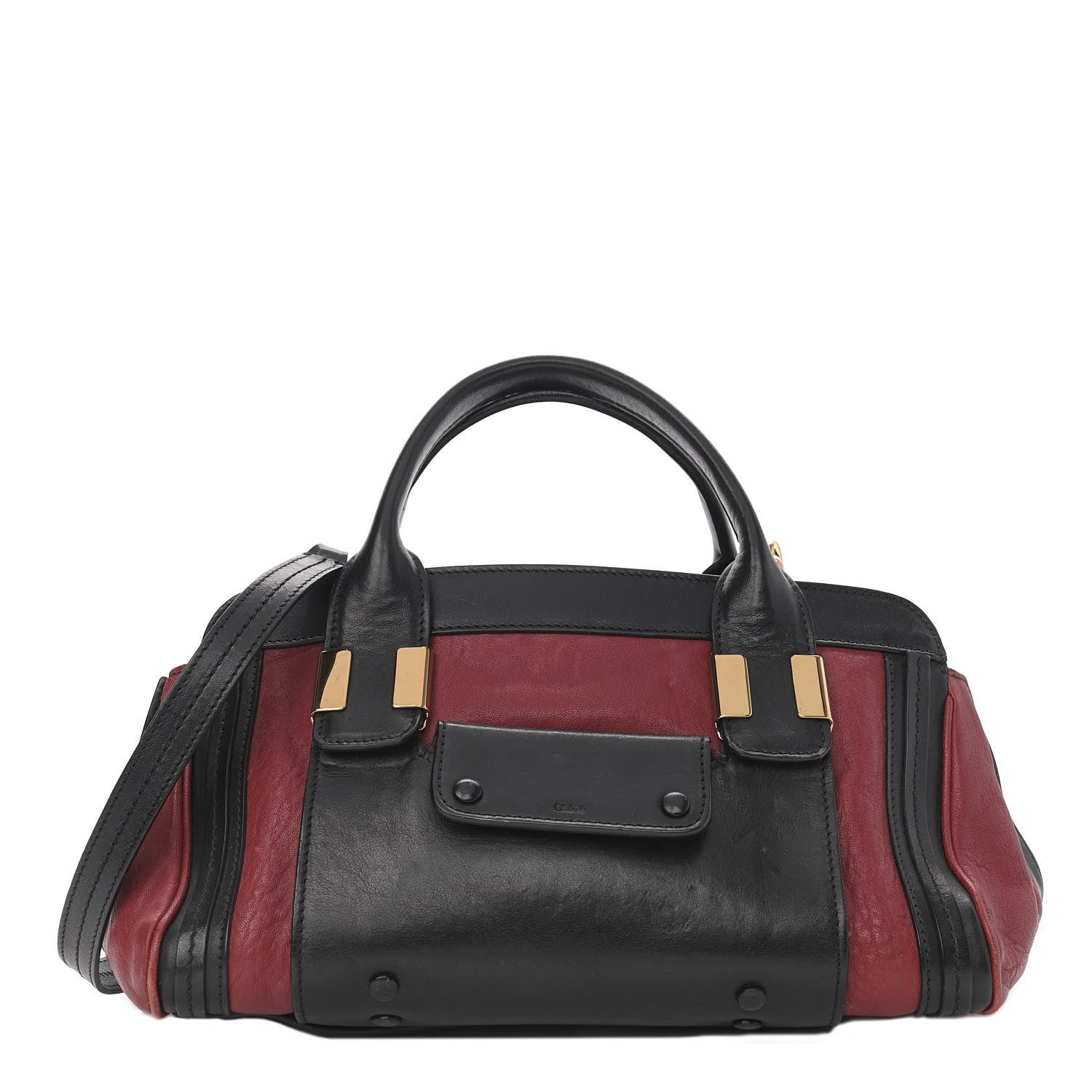 Chloe Calfskin Mini Alice Satchel Holly Berry 1 of 12