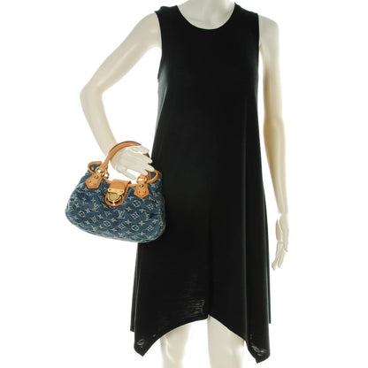 Louis Vuitton Monogram Denim Pleaty Blue 2 of 7