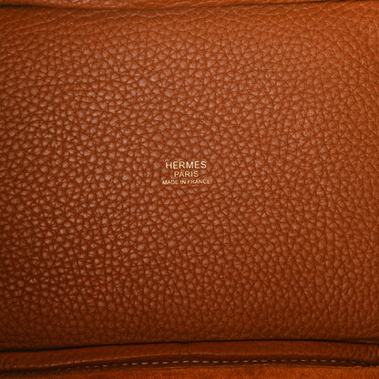 Hermes Taurillon Clemence Picotin Lock 18 PM Gold 6 of 11