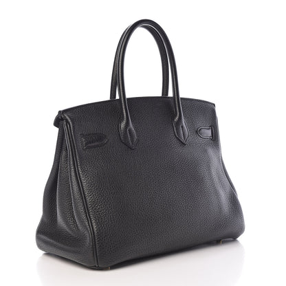 Hermes Togo Birkin 30 Black 3 of 12