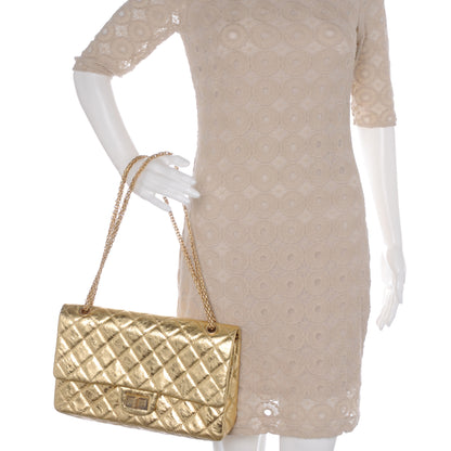 Chanel Calfskin 2.55 Reissue 227 Flap Gold 2 of 8