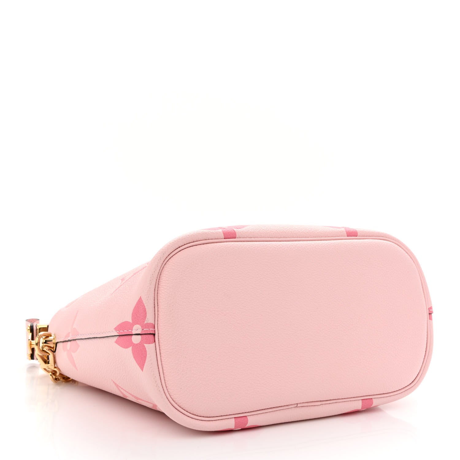 Louis Vuitton Empreinte Monogram Giant By The Pool Marshmallow Hobo PM Bouton De Rose 4 of 10
