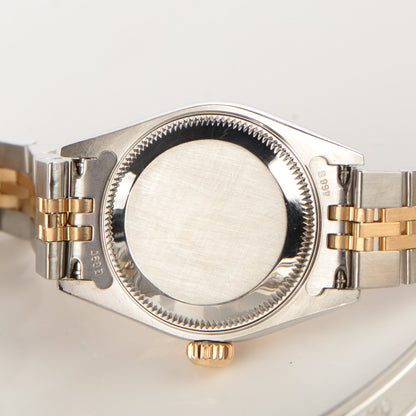 Rolex Stainless Steel 18K Yellow Gold 26mm Oyster Perpetual Datejust Watch Silver 79173 7 of 7