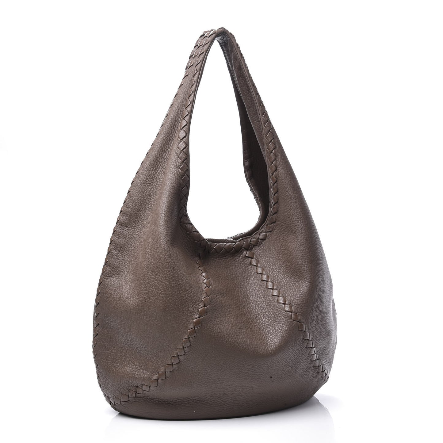 Cervo Deerskin Large Hobo Elephant
