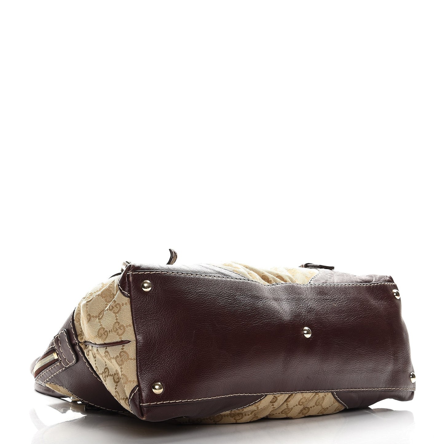 Monogram Medium Horsebit Nail Boston Brown