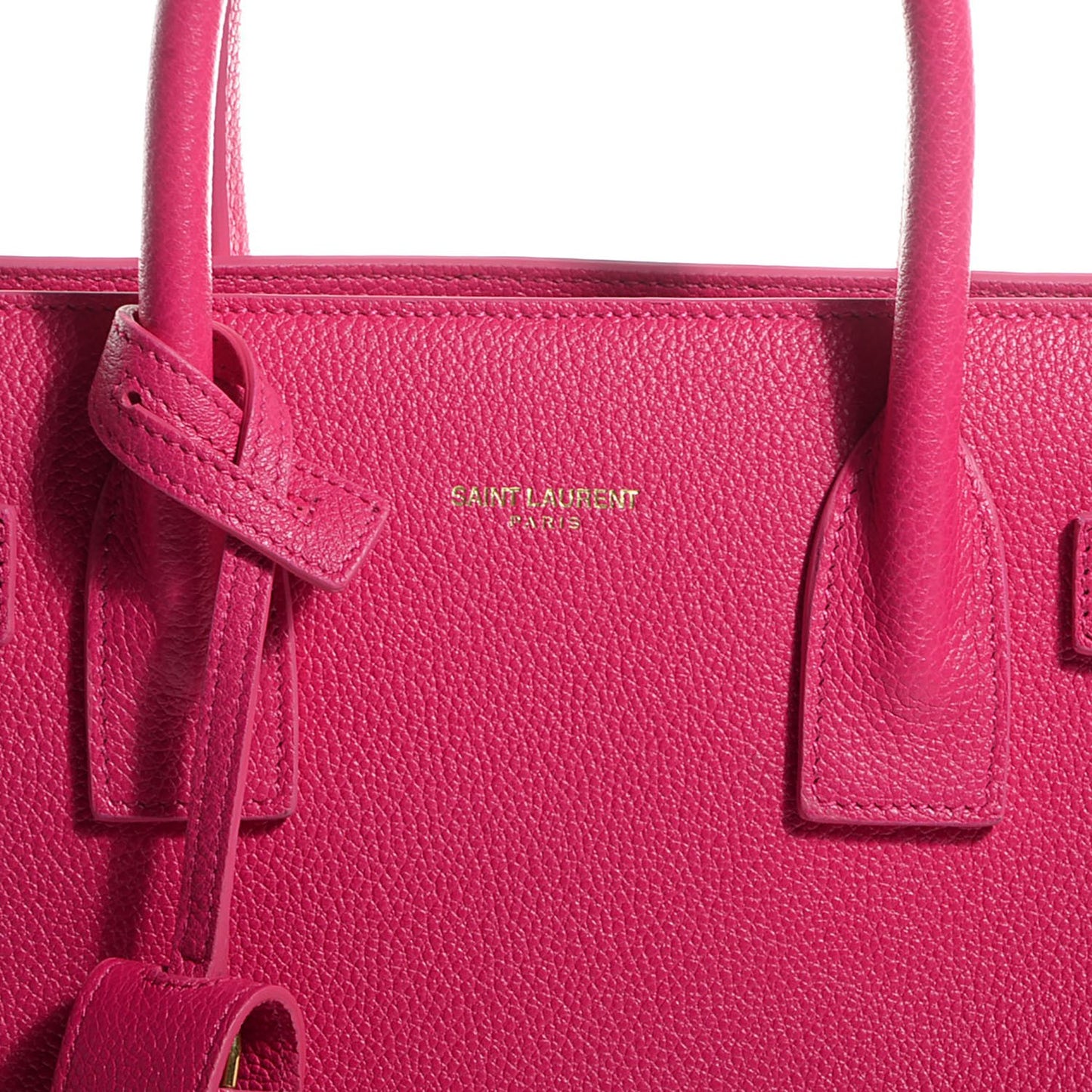 Calfskin Baby Sac De Jour Lipstick Fuchsia
