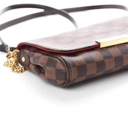 Louis Vuitton Damier Ebene Favorite PM 6 of 7