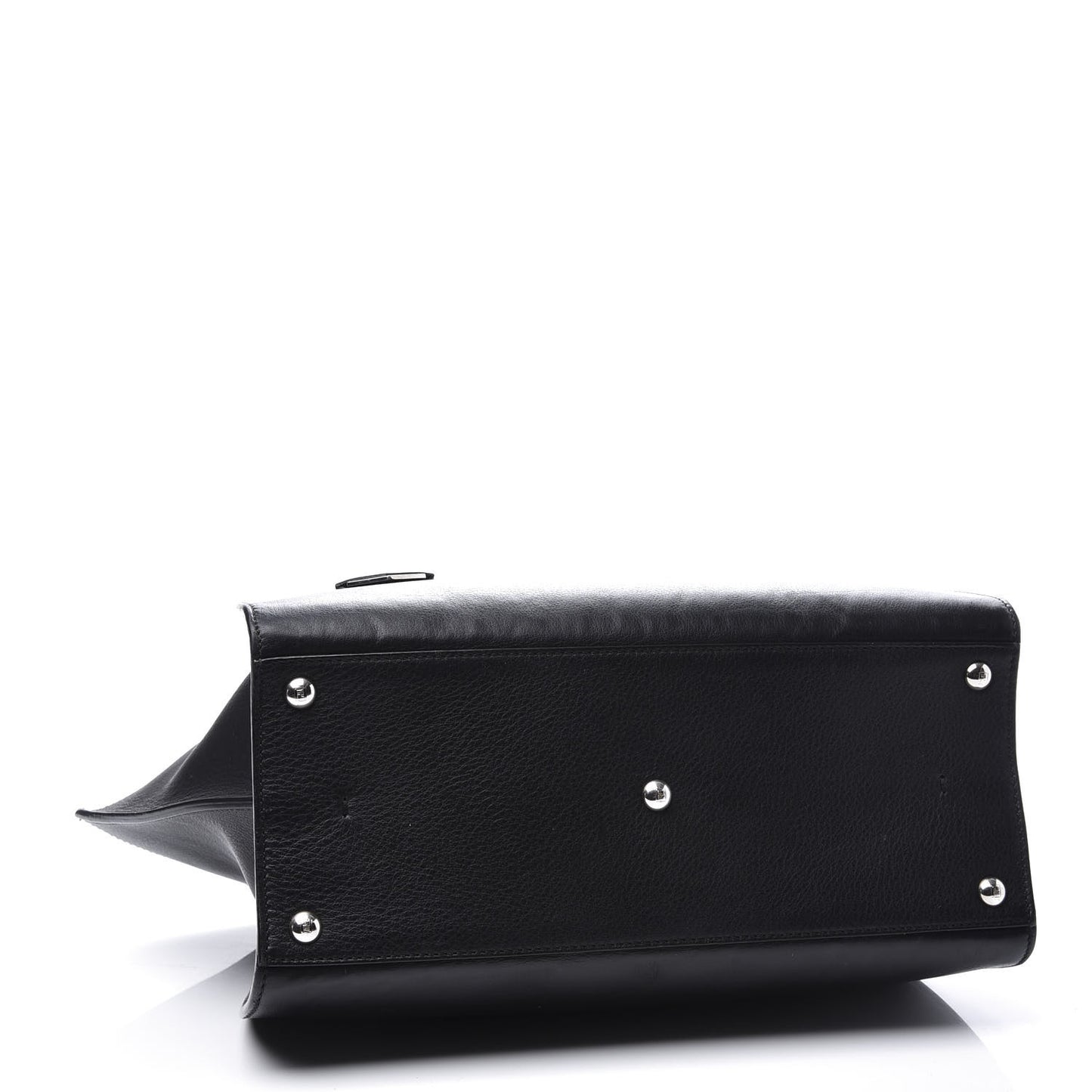 Vitello Dolce Shiny Nappa Petite 3Jours Tote Black