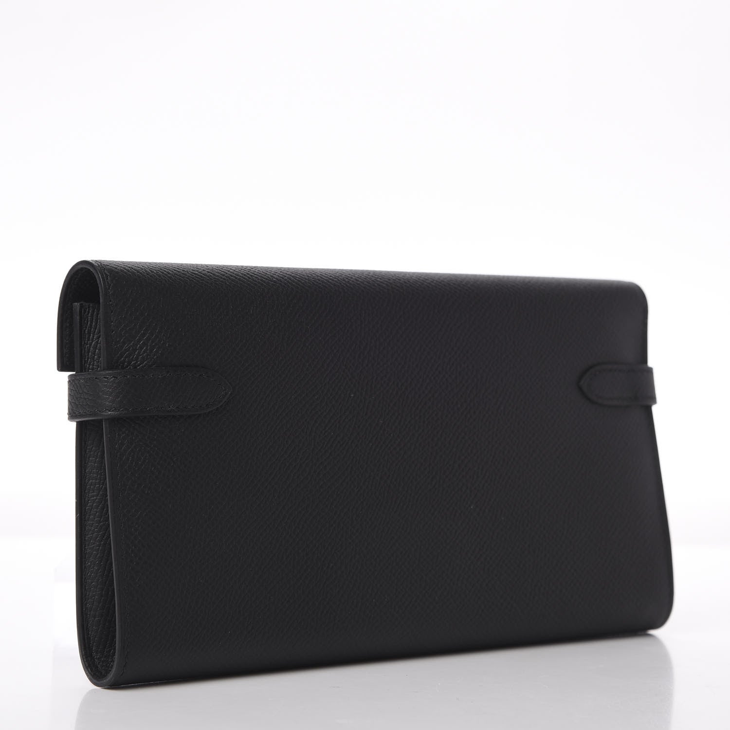 Hermes Epsom Kelly Longue Wallet Black 3 of 9