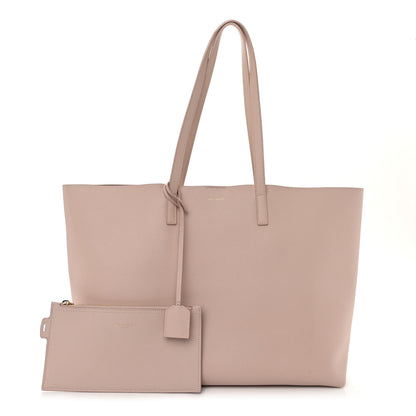 Saint Laurent Calfskin Large Shopping Tote Pale Blush 1 of 11