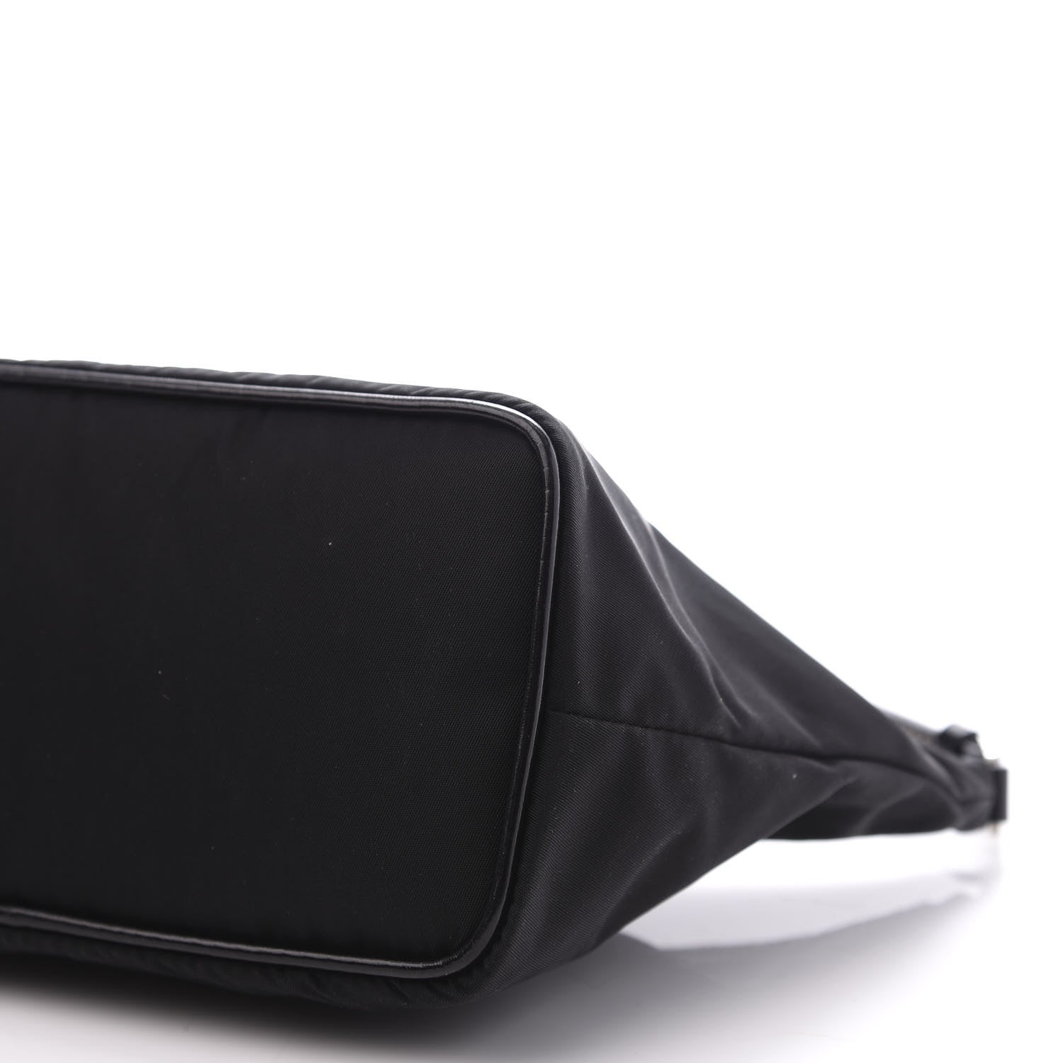Prada Tessuto Nylon Shoulder Bag Black 8 of 9