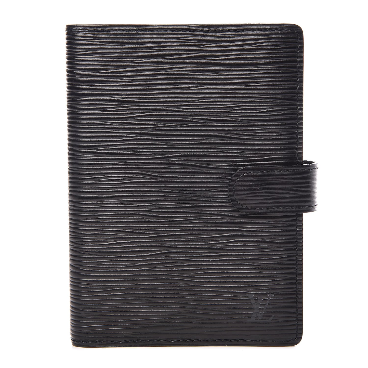 Louis Vuitton Epi Small Ring Agenda Cover Black 1 of 6
