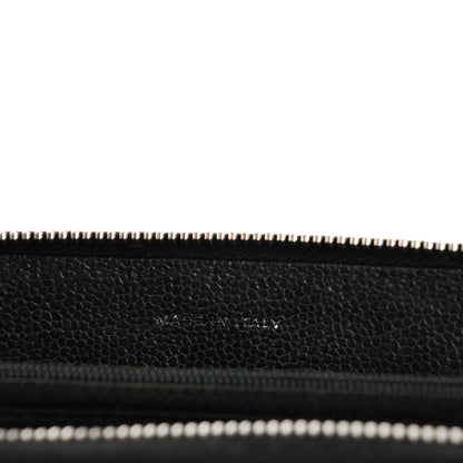 Chanel Caviar Outdoor Ligne Zip Around Wallet Black 8 of 10