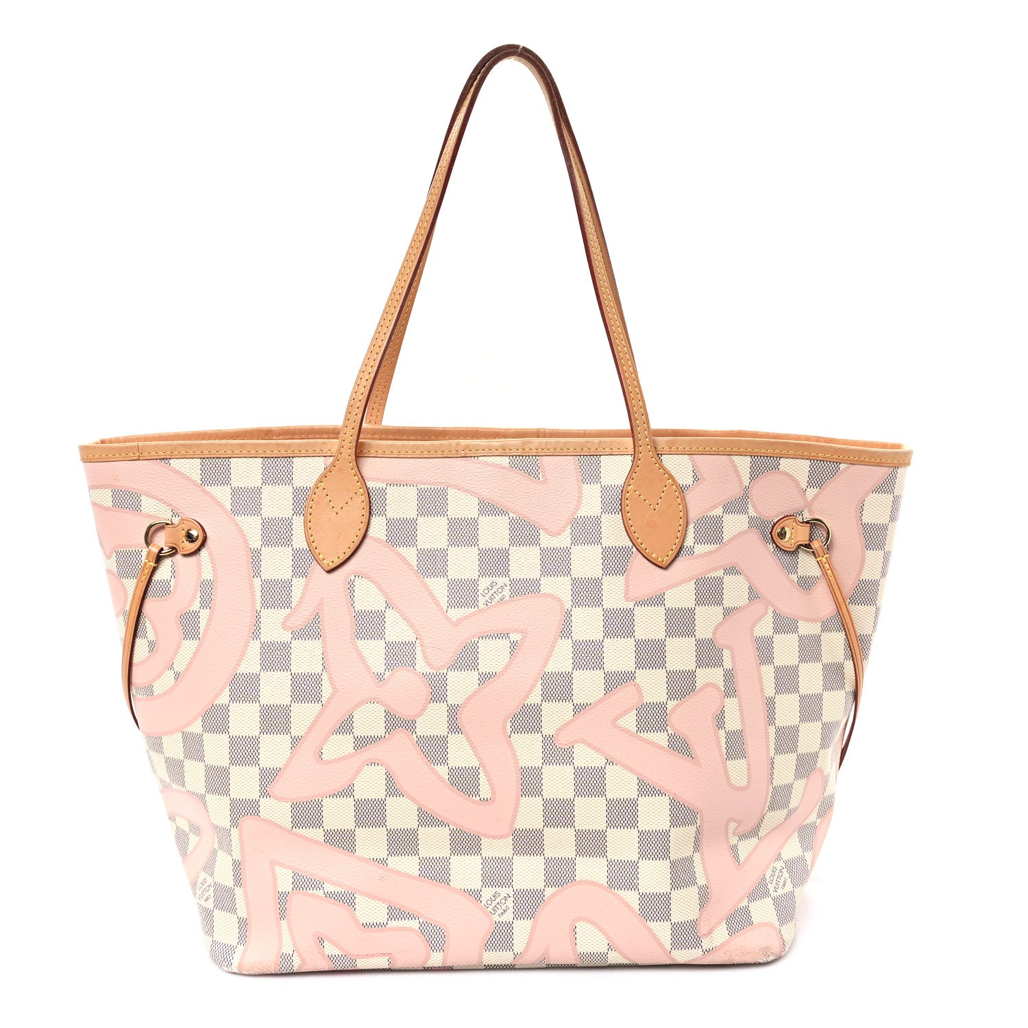 Louis Vuitton Damier Azur Tahitienne Neverfull MM 1 of 14